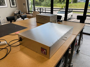 Ready-to-build empty 20" x 30" 3/32" aluminum exposure box