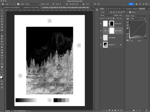 Color Separation Negatives Photoshop script
