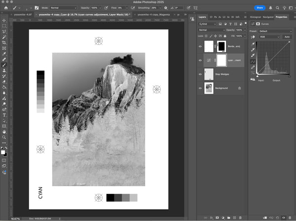 Color Separation Negatives Photoshop script