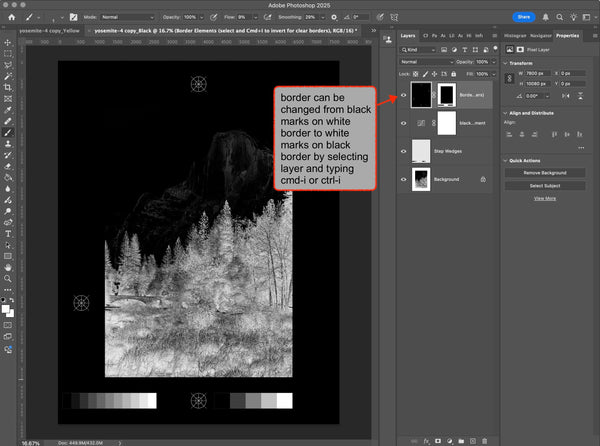 Color Separation Negatives Photoshop script
