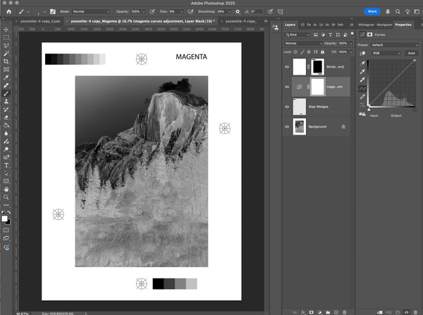 Color Separation Negatives Photoshop script